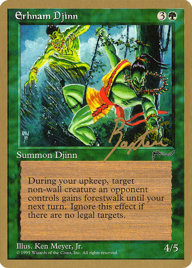 Erhnam Djinn (George Baxter) [Pro Tour Collector Set] | Good Games Cannington