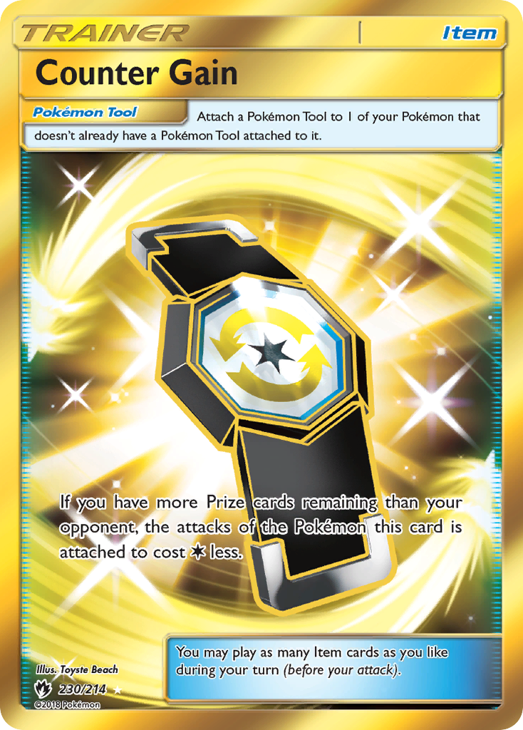Counter Gain (230/214) [Sun & Moon: Lost Thunder] | Good Games Cannington