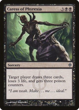Caress of Phyrexia [New Phyrexia] | Good Games Cannington