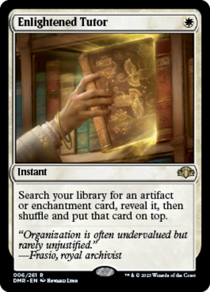 Enlightened Tutor [Dominaria Remastered] | Good Games Cannington