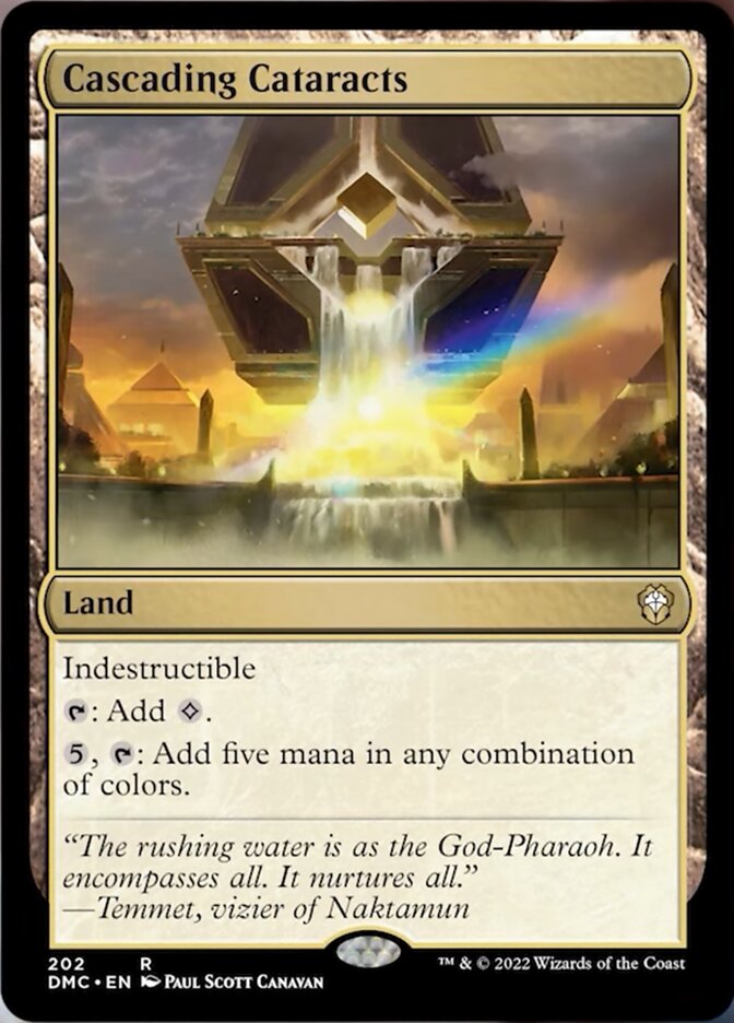 Cascading Cataracts [Dominaria United Commander] | Good Games Cannington