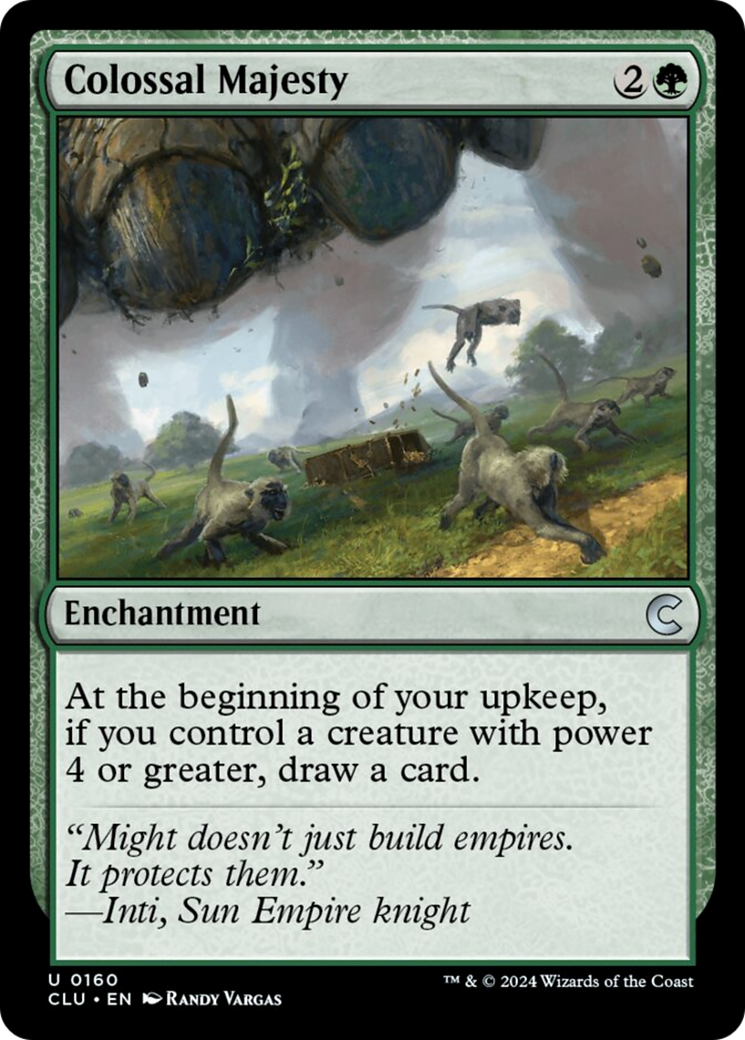 Colossal Majesty [Ravnica: Clue Edition] | Good Games Cannington