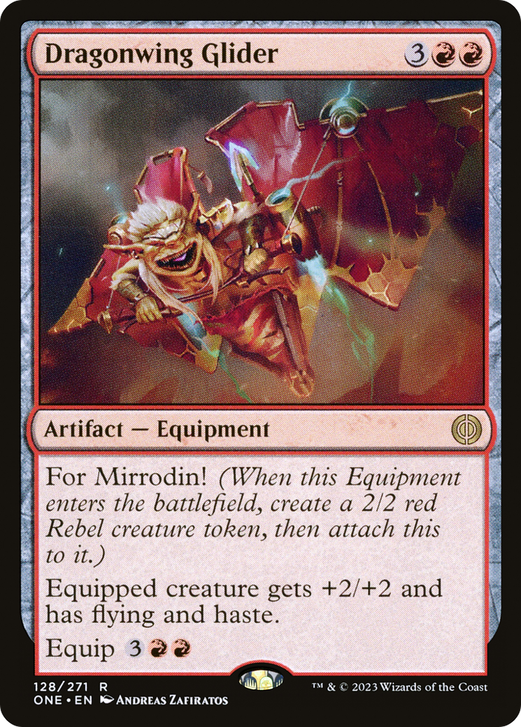 Dragonwing Glider [Phyrexia: All Will Be One] | Good Games Cannington