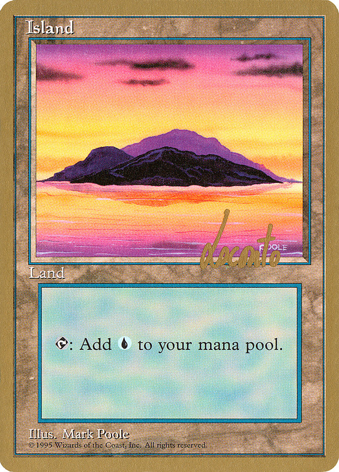 Island (ml368) (Michael Loconto) [Pro Tour Collector Set] | Good Games Cannington