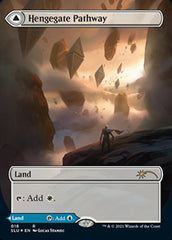 Hengegate Pathway // Mistgate Pathway (Borderless) [Secret Lair: Ultimate Edition 2] | Good Games Cannington
