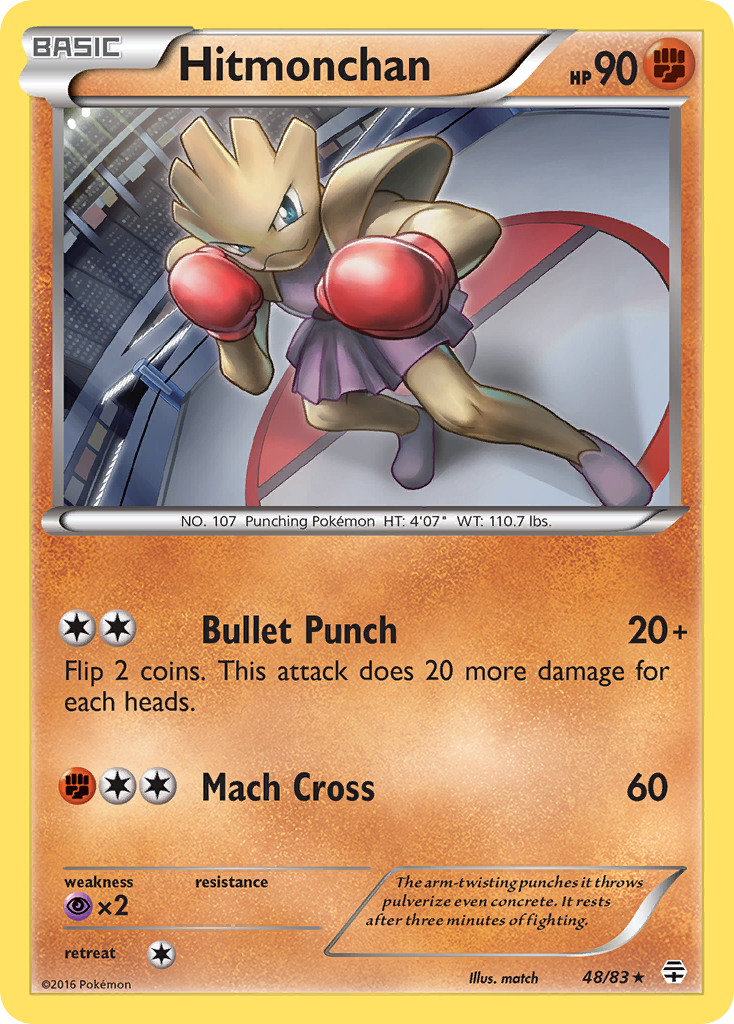 Hitmonchan (48/83) [XY: Generations] | Good Games Cannington