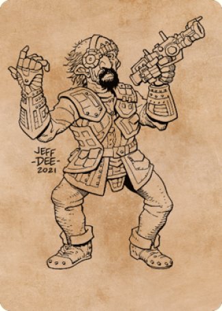 Jan Jansen, Chaos Crafter Art Card [Commander Legends: Battle for Baldur's Gate Art Series] | Good Games Cannington