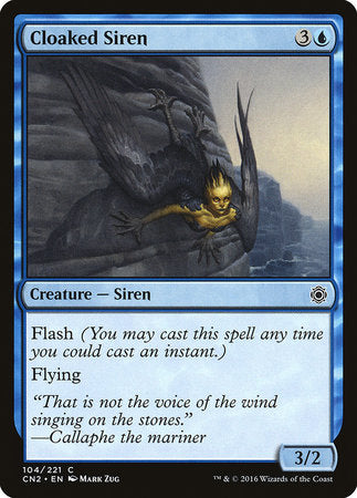 Cloaked Siren [Conspiracy: Take the Crown] | Good Games Cannington
