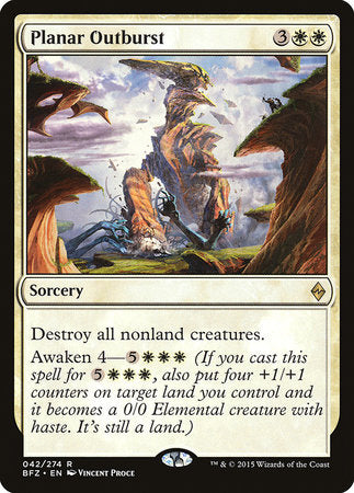 Planar Outburst [Battle for Zendikar] | Good Games Cannington