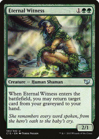 Eternal Witness [Commander 2015] | Good Games Cannington
