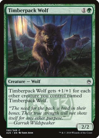 Timberpack Wolf [Masters 25] | Good Games Cannington
