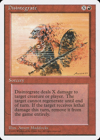 Disintegrate [Fourth Edition] | Good Games Cannington