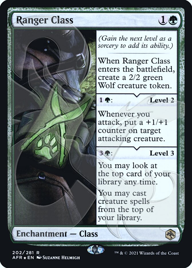 Ranger Class (Ampersand Promo) [Dungeons & Dragons: Adventures in the Forgotten Realms Promos] | Good Games Cannington