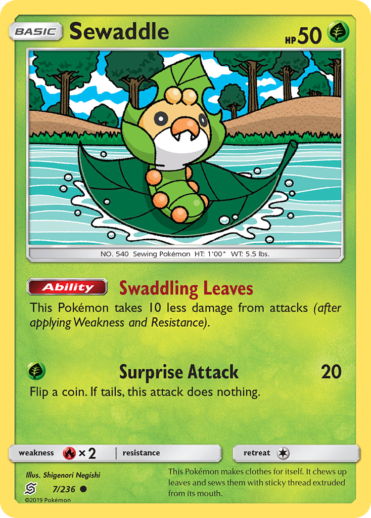 Sewaddle (7/236) [Sun & Moon: Unified Minds] | Good Games Cannington