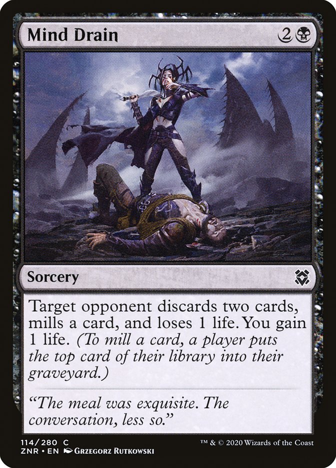 Mind Drain [Zendikar Rising] | Good Games Cannington