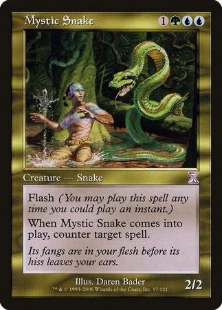 Mystic Snake [Time Spiral Timeshifted] | Good Games Cannington