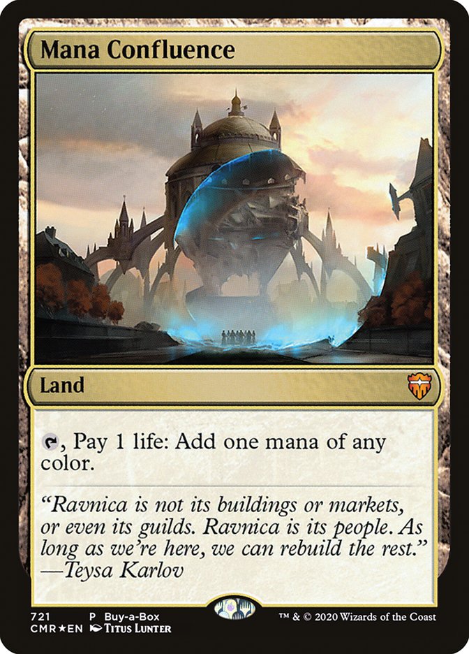 Mana Confluence (Buy-A-Box) [Commander Legends Promos] | Good Games Cannington