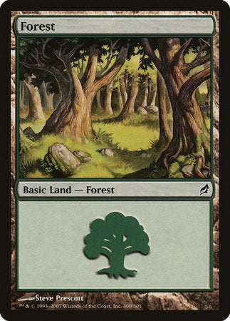Forest (300) [Lorwyn] | Good Games Cannington