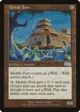 Mobile Fort [Urza's Saga] | Good Games Cannington