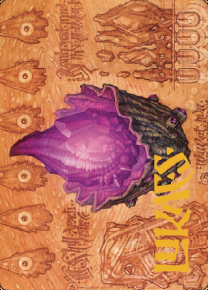 Thorn of Amethyst Art Card (Gold-Stamped Signature) [The Brothers' War Art Series] | Good Games Cannington