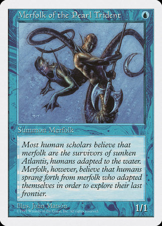 Merfolk of the Pearl Trident [Fifth Edition] | Good Games Cannington