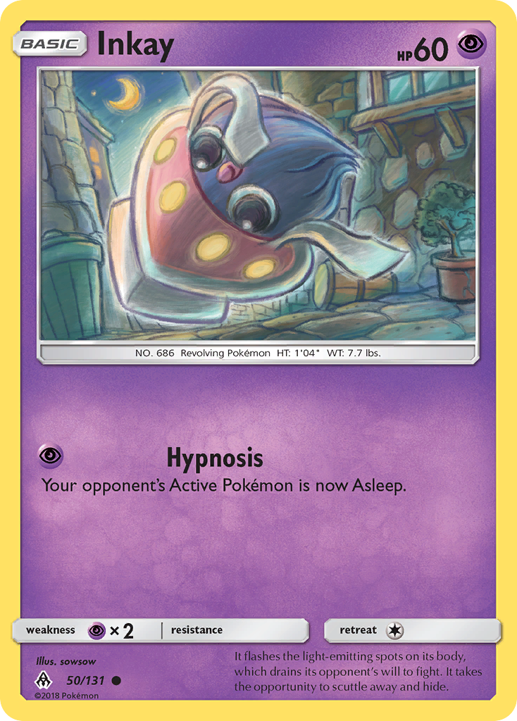Inkay (50/131) [Sun & Moon: Forbidden Light] | Good Games Cannington