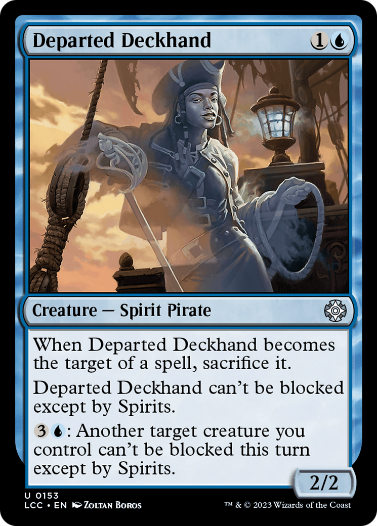 Departed Deckhand [The Lost Caverns of Ixalan Commander] | Good Games Cannington