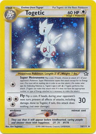 Togetic (16/111) [Neo Genesis Unlimited] | Good Games Cannington