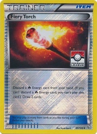 Fiery Torch (89/106) (League Promo) [XY: Flashfire] | Good Games Cannington