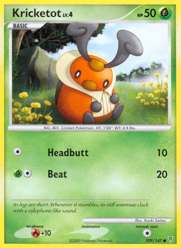 Kricketot (109/147) [Platinum: Supreme Victors] | Good Games Cannington