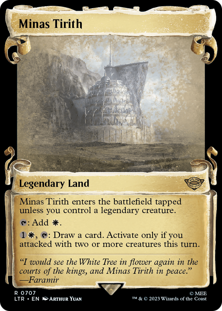 Minas Tirith [The Lord of the Rings: Tales of Middle-Earth Showcase Scrolls] | Good Games Cannington