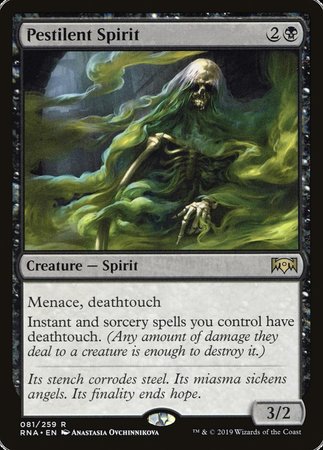 Pestilent Spirit [Ravnica Allegiance] | Good Games Cannington
