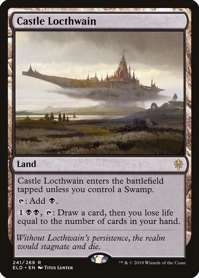 Castle Locthwain [Throne of Eldraine] | Good Games Cannington