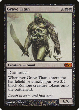 Grave Titan [Magic 2011] | Good Games Cannington