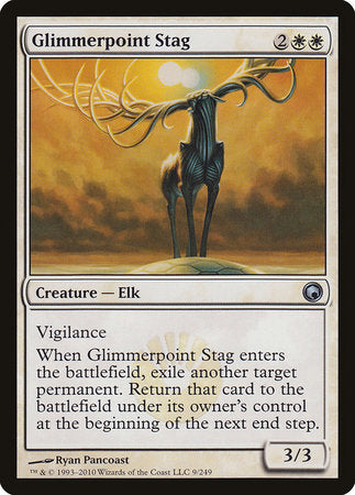 Glimmerpoint Stag [Scars of Mirrodin] | Good Games Cannington