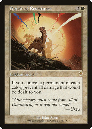 Spirit of Resistance [Invasion] | Good Games Cannington