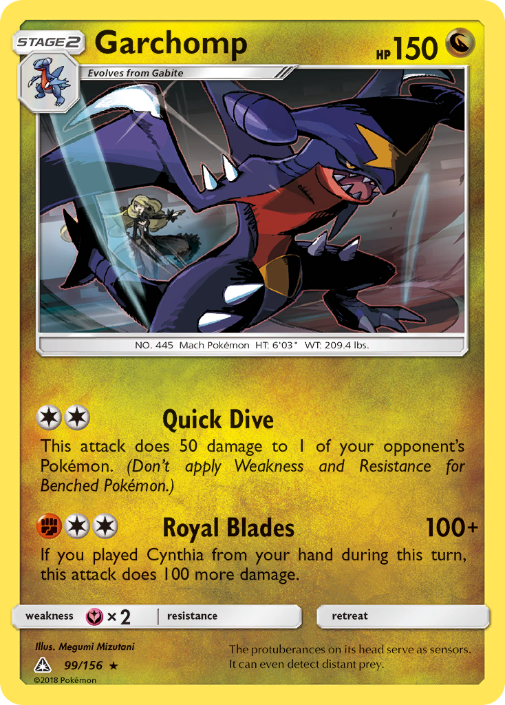 Garchomp (99/156) [Sun & Moon: Ultra Prism] | Good Games Cannington
