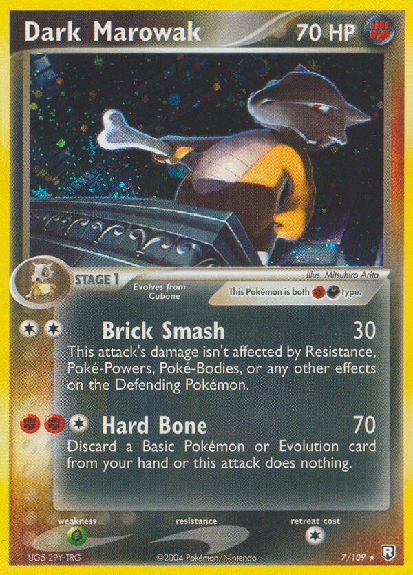 Dark Marowak (7/109) (Theme Deck Exclusive) [EX: Team Rocket Returns] | Good Games Cannington