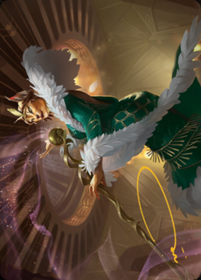 Kitt Kanto, Mayhem Diva Art Card (Gold-Stamped Signature) [Streets of New Capenna Art Series] | Good Games Cannington