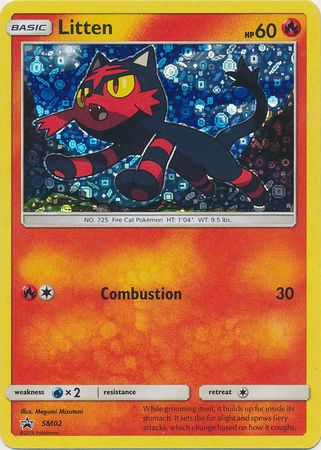 Litten (SM02) (General Mills Promo) [Sun & Moon: Black Star Promos] | Good Games Cannington
