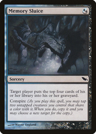 Memory Sluice [Shadowmoor] | Good Games Cannington