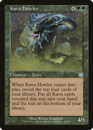 Kavu Howler [Apocalypse] | Good Games Cannington