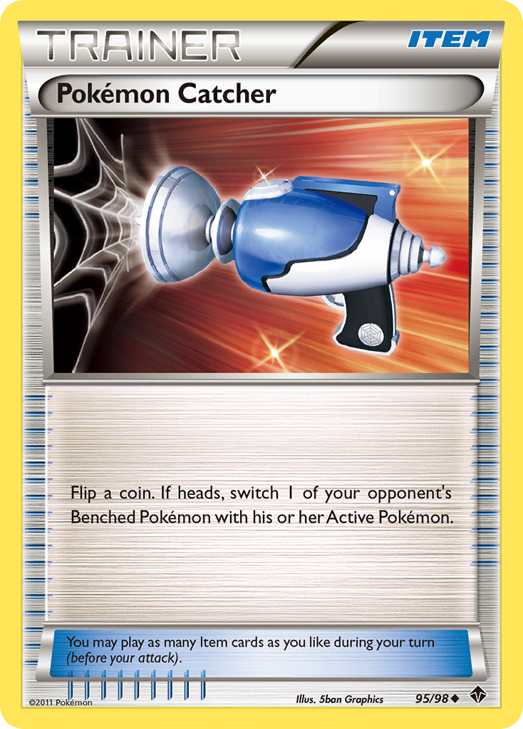 Pokemon Catcher (95/98) [Black & White: Emerging Powers] | Good Games Cannington