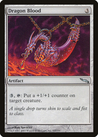 Dragon Blood [Mirrodin] | Good Games Cannington