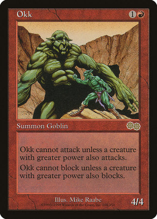Okk [Urza's Saga] | Good Games Cannington