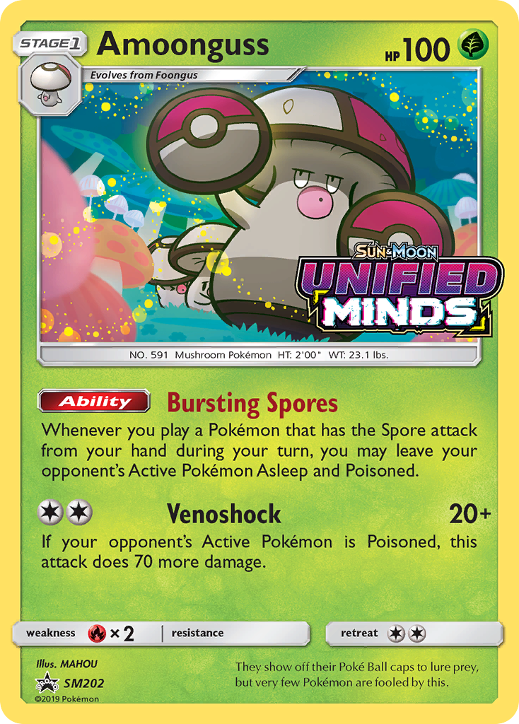 Amoonguss (SM202) [Sun & Moon: Black Star Promos] | Good Games Cannington