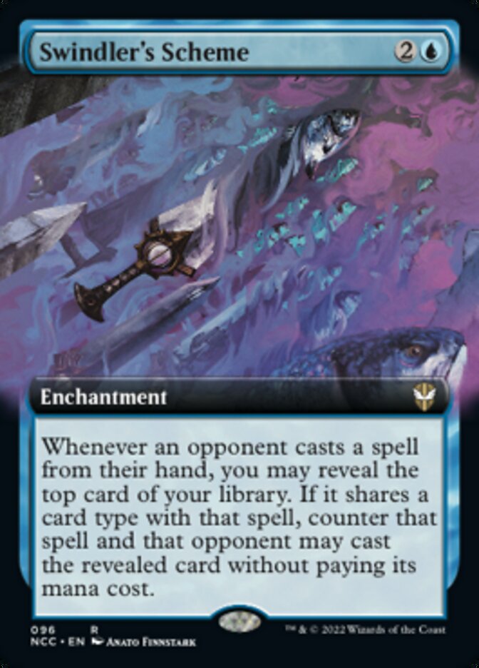 Swindler's Scheme (Extended Art) [Streets of New Capenna Commander] | Good Games Cannington