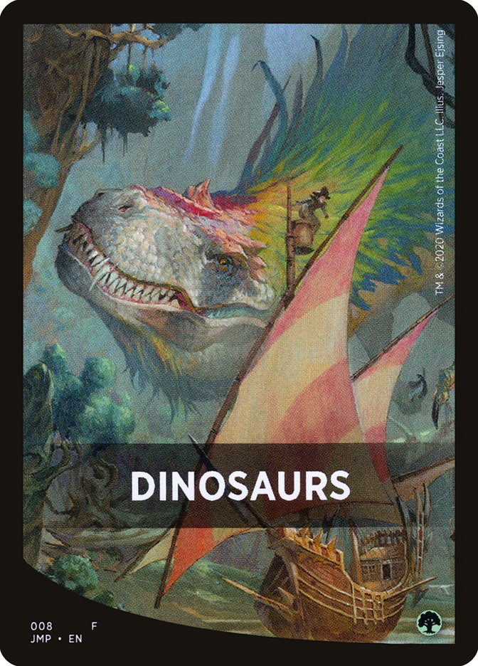 Dinosaurs Theme Card [Jumpstart Front Cards] | Good Games Cannington