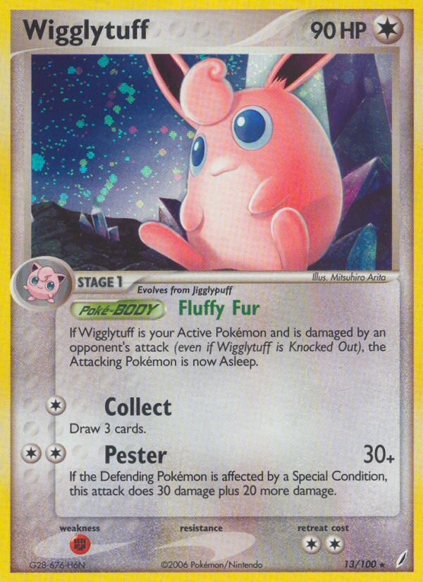 Wigglytuff (13/100) [EX: Crystal Guardians] | Good Games Cannington