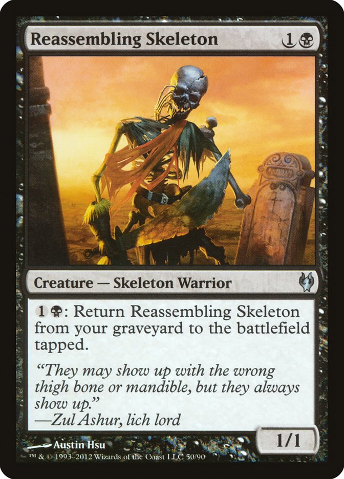 Reassembling Skeleton [Duel Decks: Izzet vs. Golgari] | Good Games Cannington